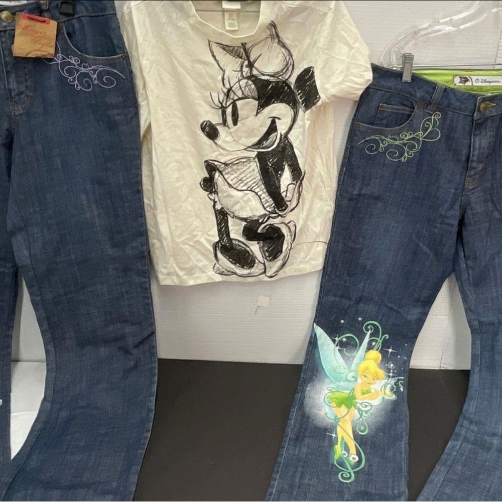 Disney Character T-Shirt and Jeans Set